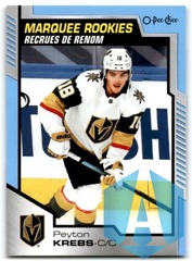 2020-21 O-Pee-Chee Marquee Rookies Blue #643 Peyton Krebs RC
